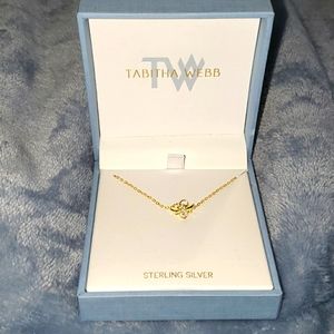 NEW STERLING SILVER BEE NECKLACE
